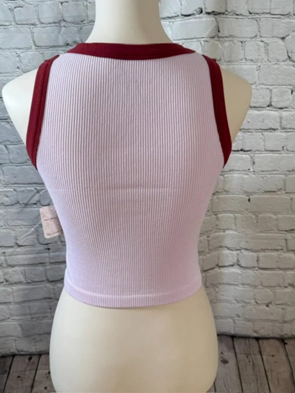 Free People Make It Happen Brami Falling Petals Pink Burgundy M/L NWT